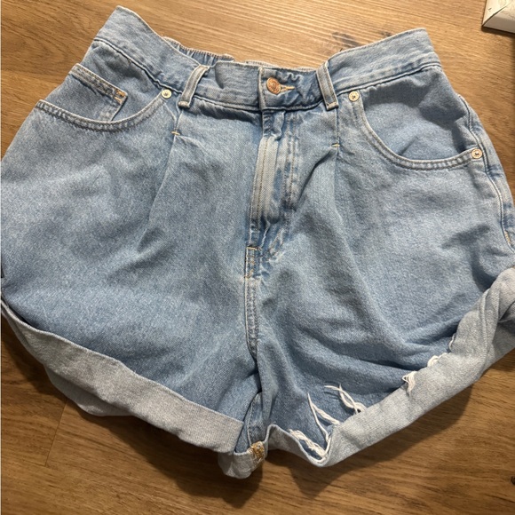 We The Free Pants - We The Free Light Blue Jean Shorts